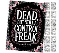 End Of Life Planner - Because I'm Dead: Funny End Of Life Planner | When I'M Gone Notebook, Guided Final, Arrangements Binder For Beneficiary Information, Healthcare Directive Journal