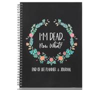 End of Life Planner, Final Wishes Organiser, Bereavement Gift for Adults, Terminal Illness Diary Legacy Workbook