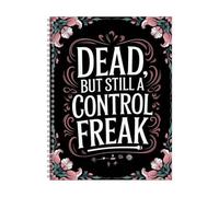 End Of Life Planner - Funny Preparation Book, Detailed Records Death Workbook, Organized Final Wishes Notebook, Manage All Business Possessions Estates - For Senior Adults Family Peace Mind