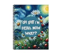 End Of Life Planner, I'm Dead Now What Final Arrangements Notebook, When I Am Gone Book Organiser My Final Wishes Planner, for Possessions Arrangements Beneficiary Last Wishes