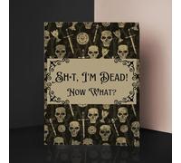 End Of Life Planner - Shit, I'm Dead ! Now What?My Final Wishes And Important Information For My Family,Beneficiary Planner Book For Possessions, Business Affairs, Final Wishes