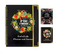 End of Life Planner UK and Organizer Hardcover - Sorry, It's Your Problem Now Because I'm Dead - Estate Planning Document, Final Wishes End-of-Life Arrangements Emergency Binder (Hardcover-A1)