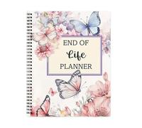 End of Life Planner UK,Death Note Notebook,When I Die Planner Book UK,Important Information For My Family Paperback, When I'M Gone Journal Organizer for Possessions Business Affairs Final Wishes,A4