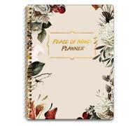 End of Life Planner UK - Final Arrangements When I Die Book Planner Organizer Notebook for Beneficiary Info, Last Wishes,Death Planner Organizer