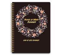 End of Life Planner UK - Final Arrangements When I Die Book Planner Organizer Notebook for Beneficiary Info, Last Wishes,Death Planner Organizer