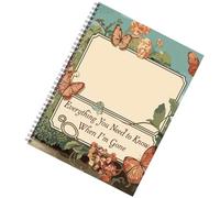 End Of Life Planning Notebook, After Death Organizer Book, Funeral Planner, Important Documents And Key Information Log, Comprehensive Estate Planning Journal For Unisex