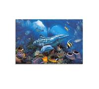End of The Rainbow Sea Christian Riese Lassen's Poster (1) Canvas Wall Art Picture Prints Hanging Photo Decor Home Artworks 24x36inch(60x90cm)