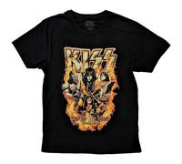 End Of The Road Tour Orange T Shirt Kiss Black XL