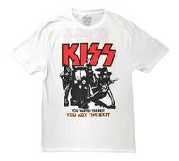 End Of The Road You Got The Best T-Shirt Kiss White M