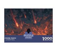 End of The World Puzzles 1000 Pieces Challenge Toy for Adults and Kids Over 12 Apocalyptic Puzzle Game Educational Challenge Home Decor Gift 38x26cm 1000pcs