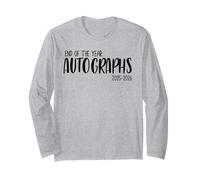 end of the Year Autographs 2025-2026 Long Sleeve T-Shirt