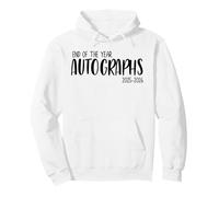 end of the year autographs 2025-2026 Pullover Hoodie