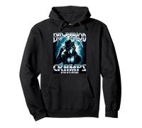 END PERIOD CRAMPS Alpha Wolf Meme Funny Cringe Unhinged Pullover Hoodie