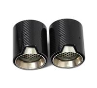 End Pipe Tail Muffler Tailpipe For BMW 3 Series G20 G21 320i 2020-2024 Upgrade Performance Carbon Fiber Exhaust For System Car Exhaust Tip(Frosted)