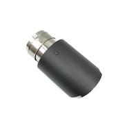 End Pipes 1 Piece Exhaust Tips Exhausts Tips Muffler Pipes Universal Escape Exhaust Tips Accessories(IN 51MM-OUT 76MM,D)
