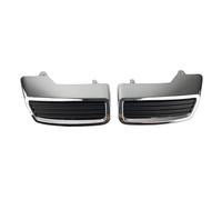 End Pipes For Peugeot 3008 4008 5008 308 408 508 2017 2018 2019 Chrome Rear Exhaust Muffler Tail End Pipe Cover Car Styling 2PCS ABS Exhaust Pipe