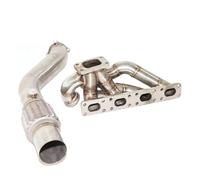 End Pipes Stainless Stee Turbo Manifoldl Header W/Downpipe For BMW E36 318I 318IS M40 M42 M43 M44 1992 1993 1994 1995 1996 1997 1998