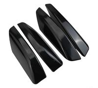 End Plastic Weather-resistant Oval Streamlined Structure Direct Set Replacement of 4 Bolt-on for N210 (2003-2009) - Roof Rack Rail Abs Cover Shell Cap For 4runner(BLACK)