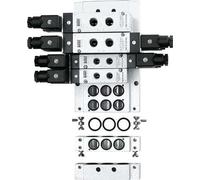 End Plate with One Valve Seat for Airtec KM10