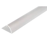 End Profile Aluminium 1000 x 24.5 x 13.5 mm silberfarbig eloxiert