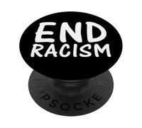 END RACISM Presidential Debate Racial Inequality Human Right PopSockets Adhesive PopGrip