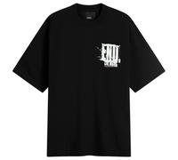 END. Shredded Gig Poster T-Shirt Black