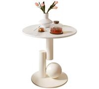 End Table End Table Small Round European Style Sofa Table, Home Balcony Coffee Table, Easy To Install Side Table, Multiple (Color : B, Size : 50 * 55cm)