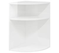 End Table Engineered Wood Living Room Accent Rectangular Storage Side vidaXL