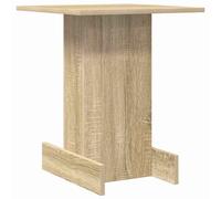 End Table Concrete Grey Engineered Wood 44.5x45x55cm Rectangular Storage Drawer