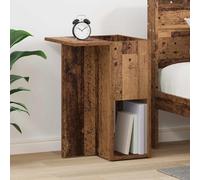 vidaXL End Table Old Wood 35 x 40 x 55 cm Engineered Wood