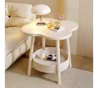 End Table, Side Table for Living Room and Bedroom, Versatile Mini Coffee Table for Home, Ideal for Balconies and Small Spaces