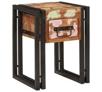 End Table with Drawer with Storage Living Room Accent Interior Modern vidaXL