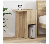 vidaXL End Table Sonoma Oak 35 x 40 x 55 cm Engineered Wood