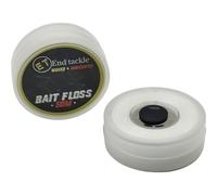 End Tackle Bait Floss, 50 Meter Spool, Lightly Waxed Unscented, Terminal Tackle, Fishing Tackle
