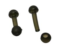 End Tackle Heli Runner Beads, 4 Colours, for Naked Heli/Chod Setups, Mainline Protection Terminal Tackle (10, Transluscent Green)