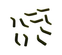 End Tackle Large Kickers, 7 Colours, for Aggressive Hooking Terminal Tackle Fishing Tackle (50, Transluscent Green)