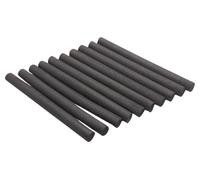 End Tackle Zig Rig Foam, Artificial Bait, 70mm Lengths, Buoyant, Assorted Colours (20, Black)