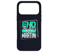 End the Day with a Martini Funny Alcohol Martini Drinking Case for iPhone 17 Pro Max