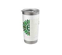 End The Stigma Mental Health Matter Sunfllower Brain Illness Stainless Steel Insulated Tumbler