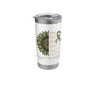 End The Stigma Mental Health Matters Awareness Brain Illness Stainless Steel Insulated Tumbler