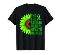 End the Stigma Mental Health Matters Awareness T-Shirt