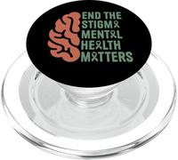 End The Stigma Mental Health Matters PopSockets PopGrip for MagSafe