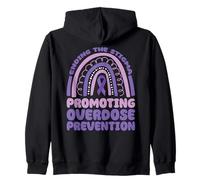 End The Stigma, Promote Overdose Prevention Zip Hoodie