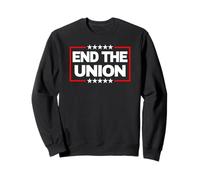End The Union Bold Stars Scottish Welsh Independence Sweatshirt