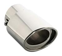 End Throat For F80 E46 E39 320si 630i E34 750i 330i 325i Car Exhaust Muffler Tip Round Stainless Steel Pipe Tail(Styles B)