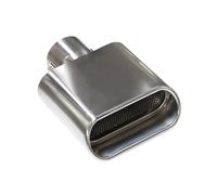 End Trim 1 Piece Car Tip 304 Stainless Steel Universal Exhaust Tip Exhaust Pipe For All Car Exhaust Auto Tailpipe Exhaust Tailpipe