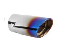 End Trim Interface 63mm Single Outlet Universal Car Exhaust Tip Stainless Steel Auto Tail Pipe Car Accessories For 1.5L-2.2L Exhaust Tailpipe(E)