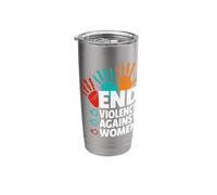 END Violence Against Women Stainless Steel Insulated Tumbler