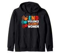 END Violence Against Women Zip Hoodie