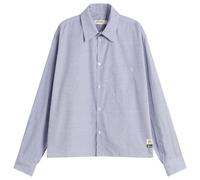 END. x about:blank Men's Check Shirt Blue